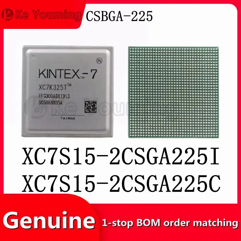 Integrated Circuit IC, XC7S15-2CSGA225I, XC7S15-2CSGA225C, CSBGA-225, FPGA - Field Programmable Gate Array, 1Pc