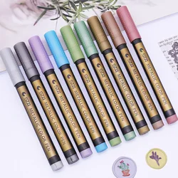 Sealing Wax Marker Pen DIY Envelope Fire Paint Seal Marker Pen Invitation Decor Special Graffiti for Metal Ceramics Wood Rubber