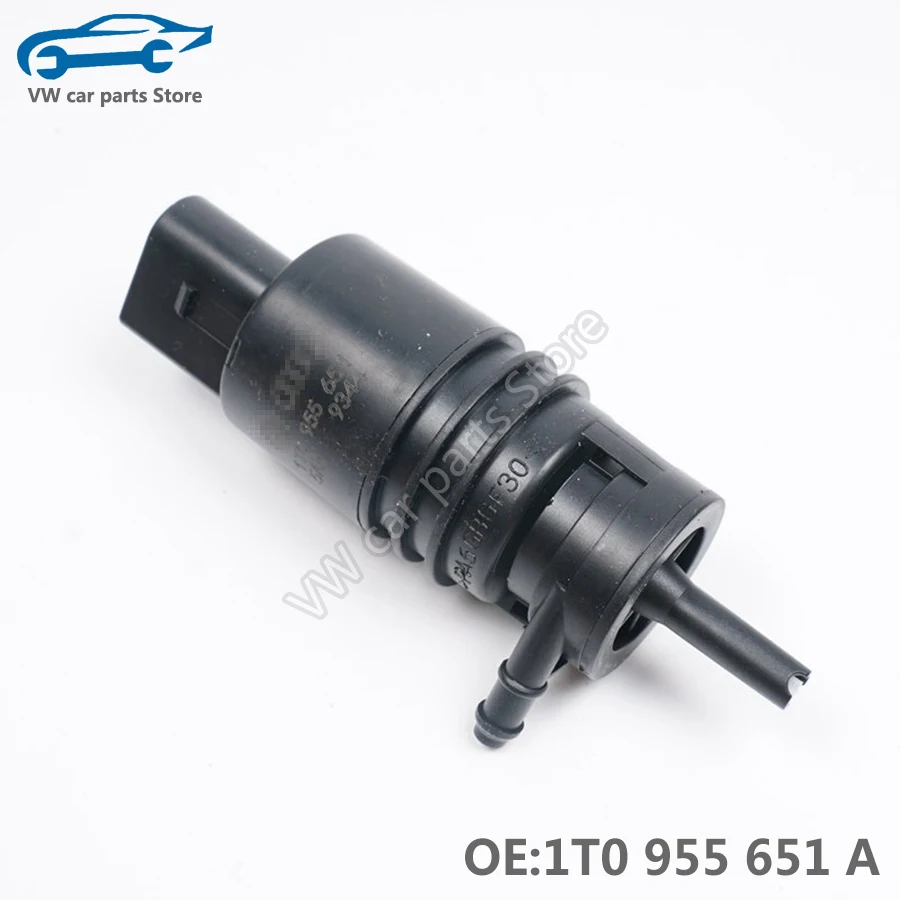 1T0955651A Kính Chắn Gió Khăn Lau Nước Vệ Sinh Vòi Bơm Xe Máy Dành Cho POLO Passat B7 CC Golf Tiguan Bora Scirocco Mới 1K0 955 651