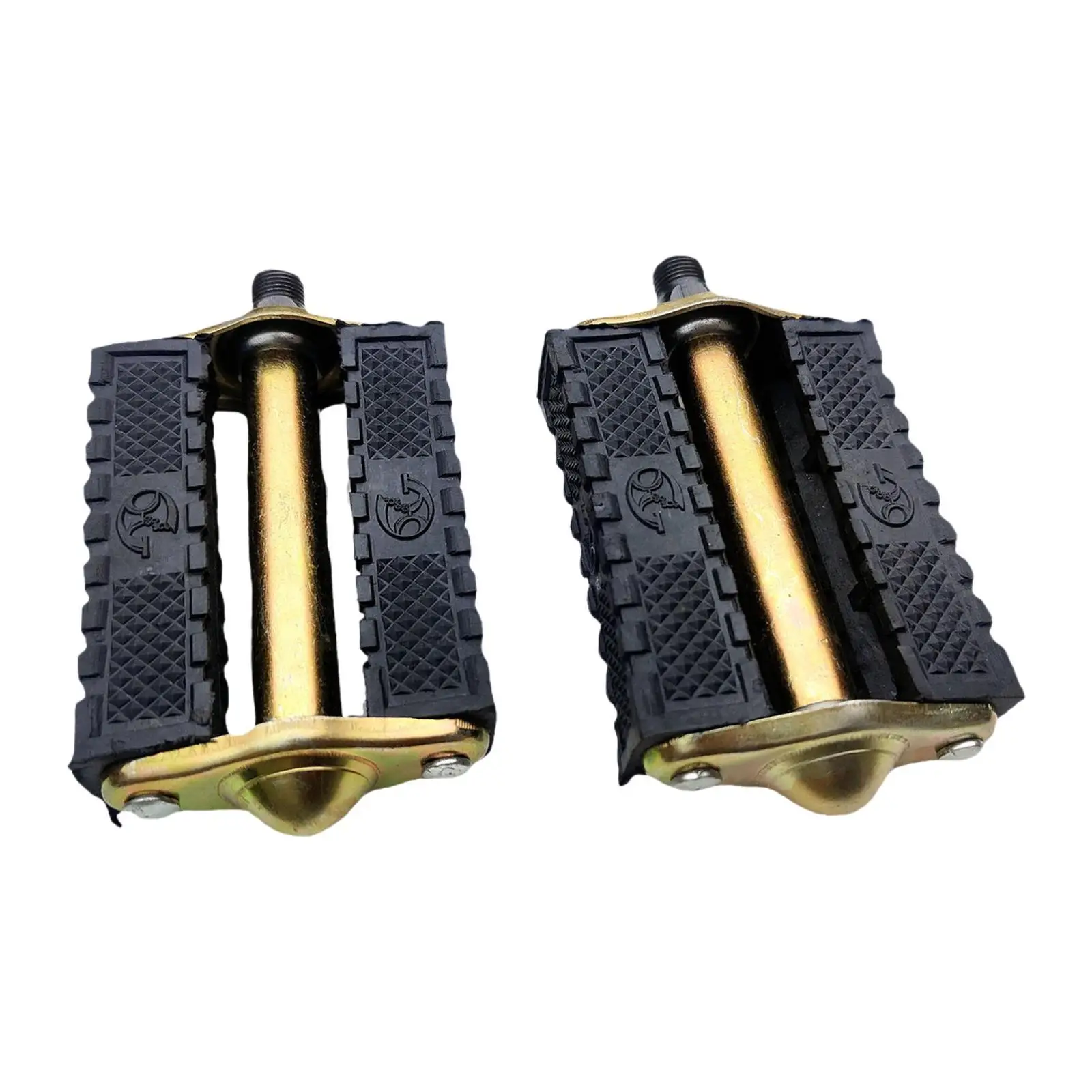 

1 пара велосипедных педалей, портативные запасные части, прочный, легкий, прямая замена, долговечность, практичный аксессуар, противоскользящий