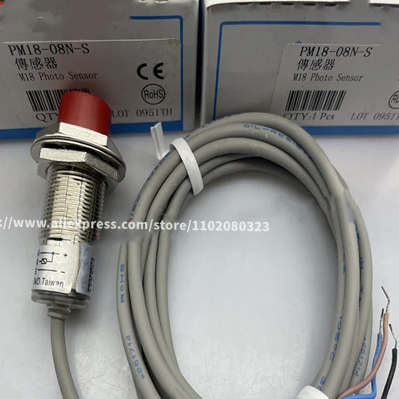 

5PCS New Fotek Proximity Switch PM18-08N PM18-08P PM12-04N PM12-04P PM30-15N PM12-08N