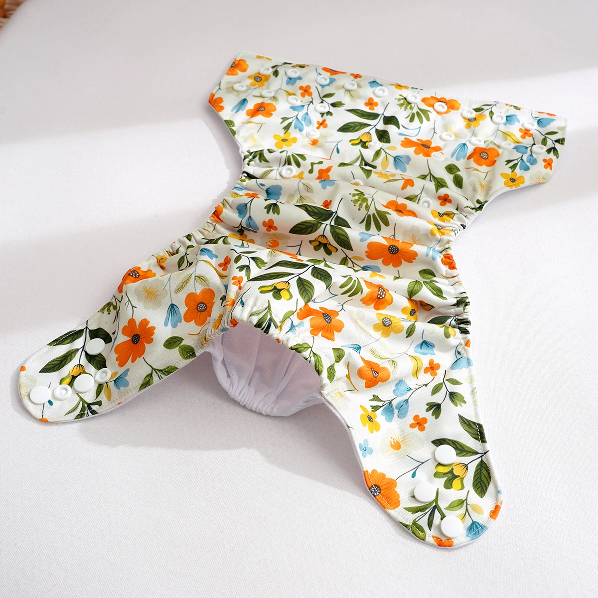 Elinfant 1 قطعة حفاضات جيب الطفل البيئية الطفل قابل للغسل وقابلة لإعادة الاستخدام القماش حفاضات الطفل صالح 3-15 كجم الطفل