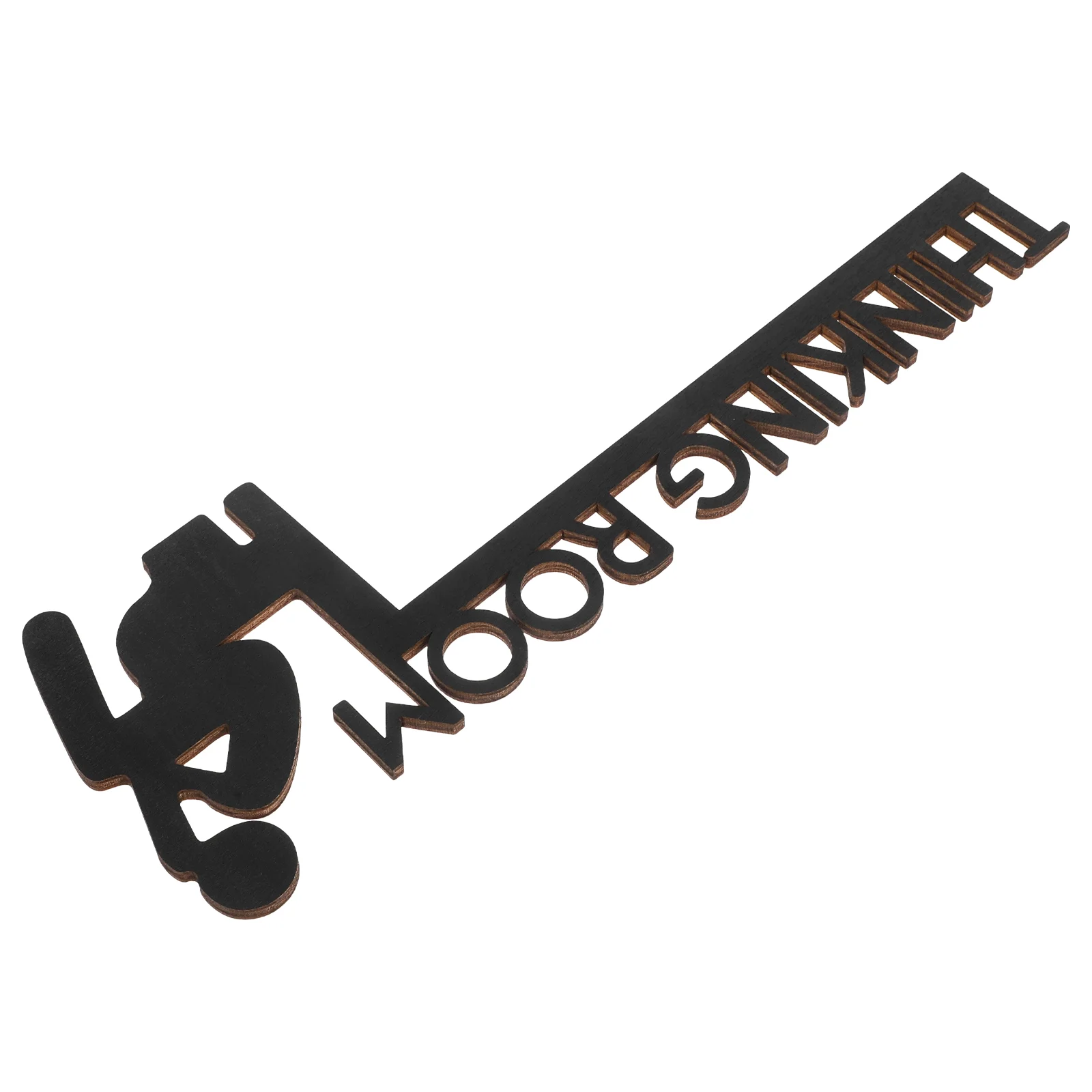 

Wooden Bathroom Door Sign Restroom Door Frame Decor Wood Craft for Bathroom Door Rustic Bathroom Wall for Home Bathroom