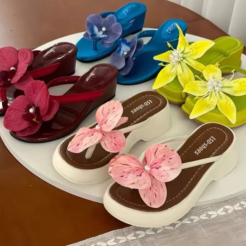 Decoraciones de sandalias, accesorios para zapatos de flores, polilla, orquídea, mariposa, flor de orquídeas, dijes, hebilla de zuecos, hebilla de zapato DIY