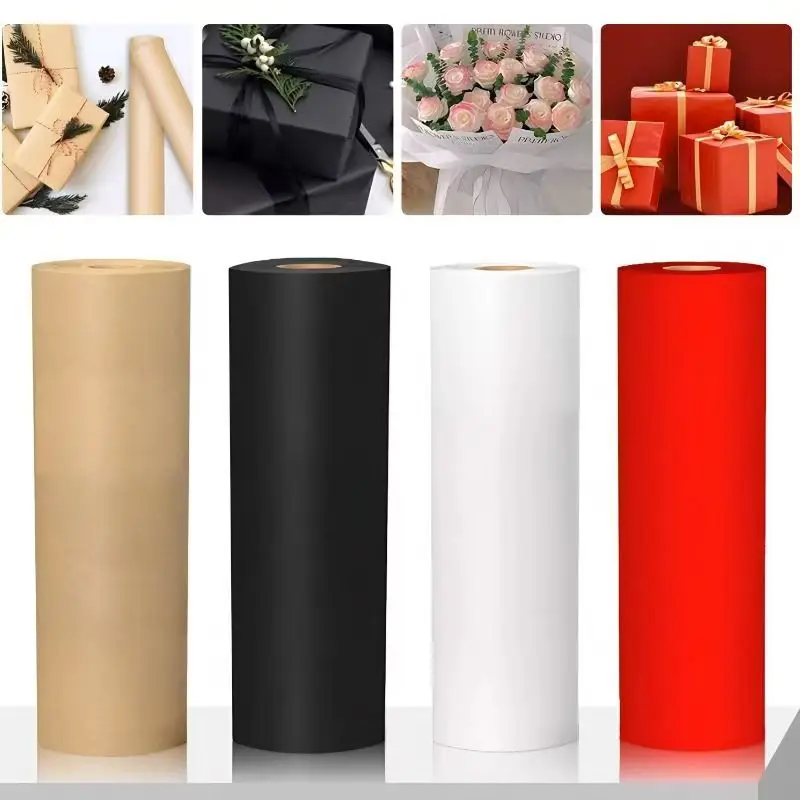 Durable Brown Packaging Paper Roll - Gift Wrap, Moving Supplies, Floor Protection, Recycled