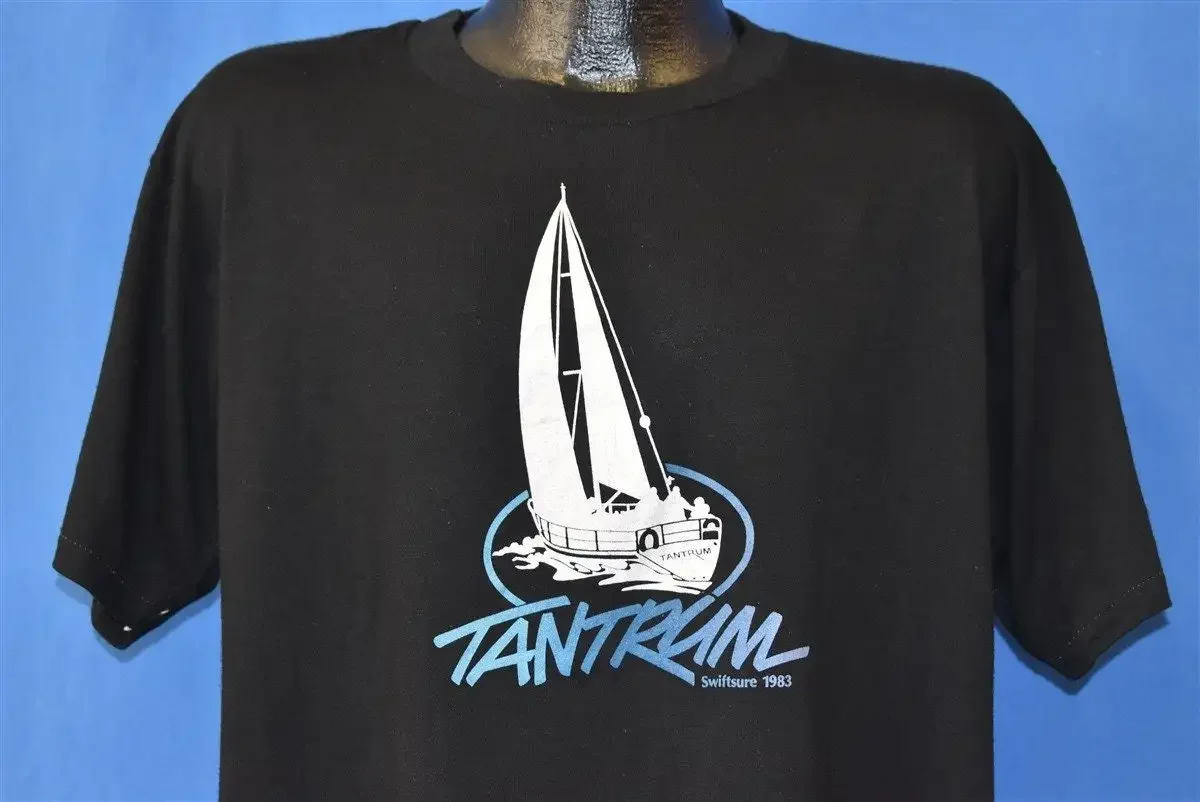80s Tantrum Swiftsure Sailing T Shirt Extra Large