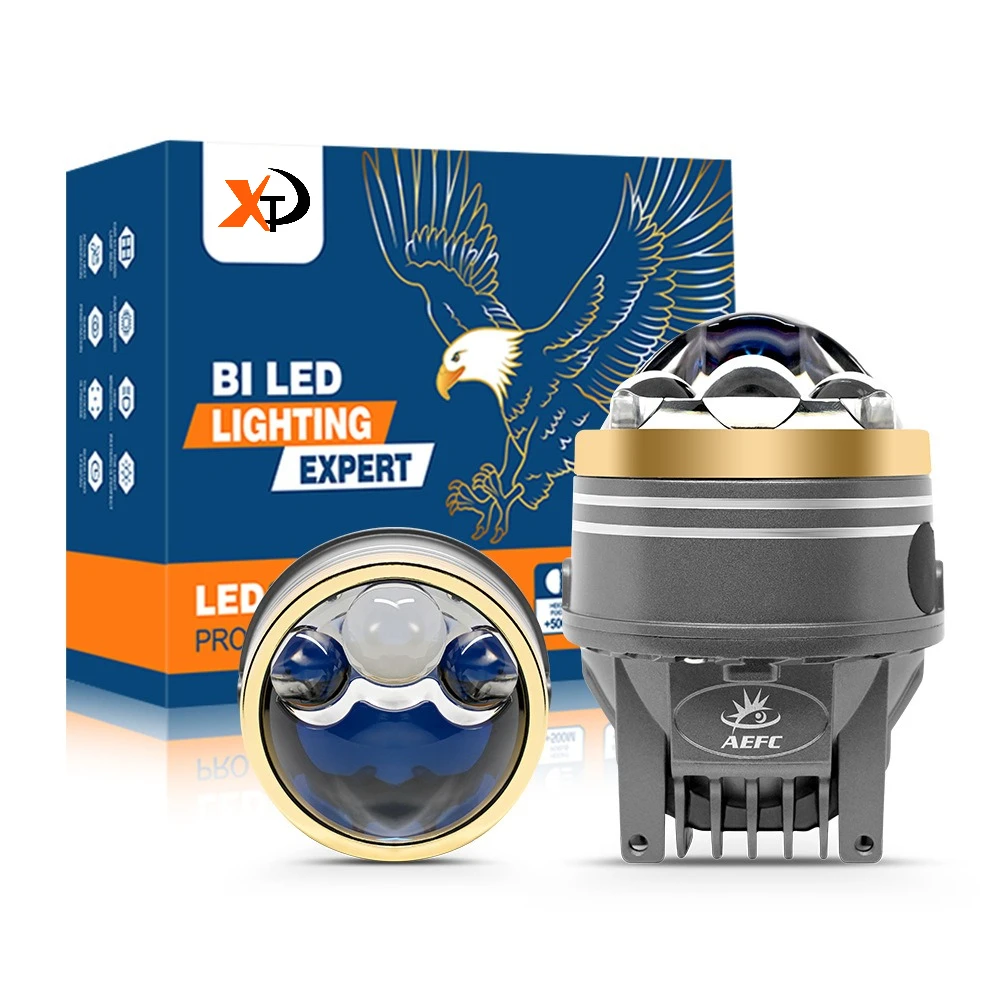 

2pcs 90W Triple Laser LED Fog Lights 3" Dual Projector Tri-Mode IP68 Waterproof Universal Cars Accessories