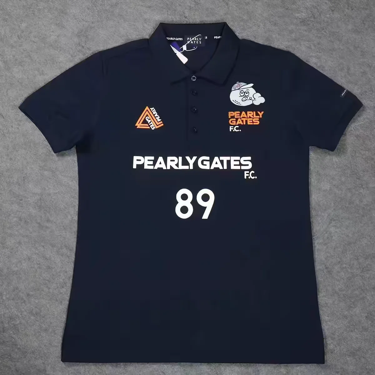 Japanese and Korean men's short sleeved PEARLYGATEST polo shirt casual sports fashion summer golf jersey