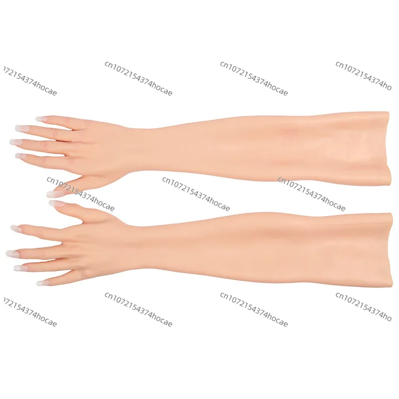 Silicone women's prosthetic hand silicone model, silicone gloves simulation, postoperative covering of scars, prosthetic limbs