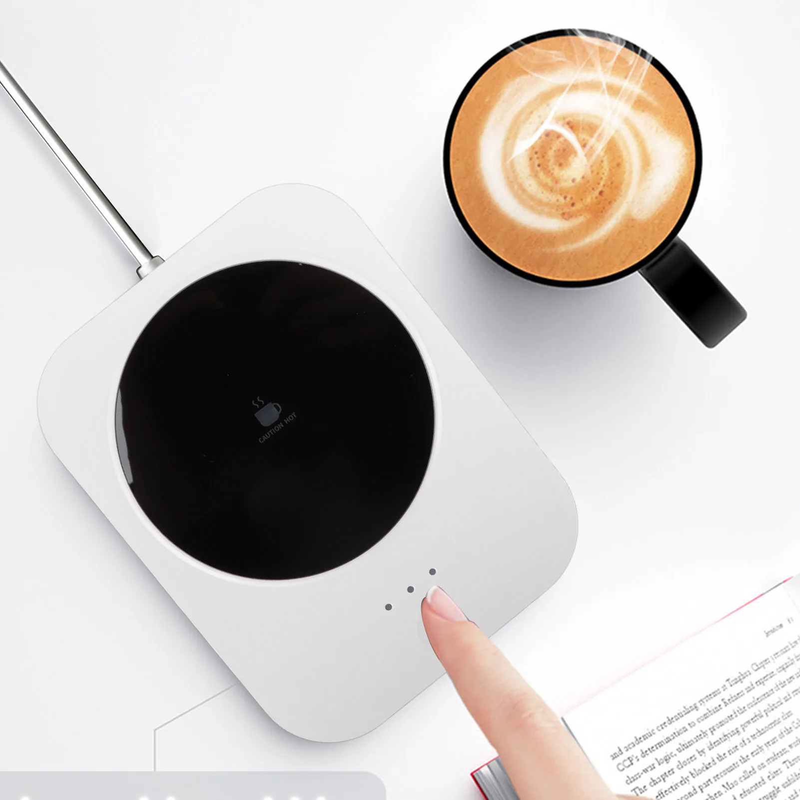 음료 보온기 인텔리전트 55 ℃   데스크 9V용 일정한 따뜻한 USB 전원 공급 장치 커피 머그 전기 워머
