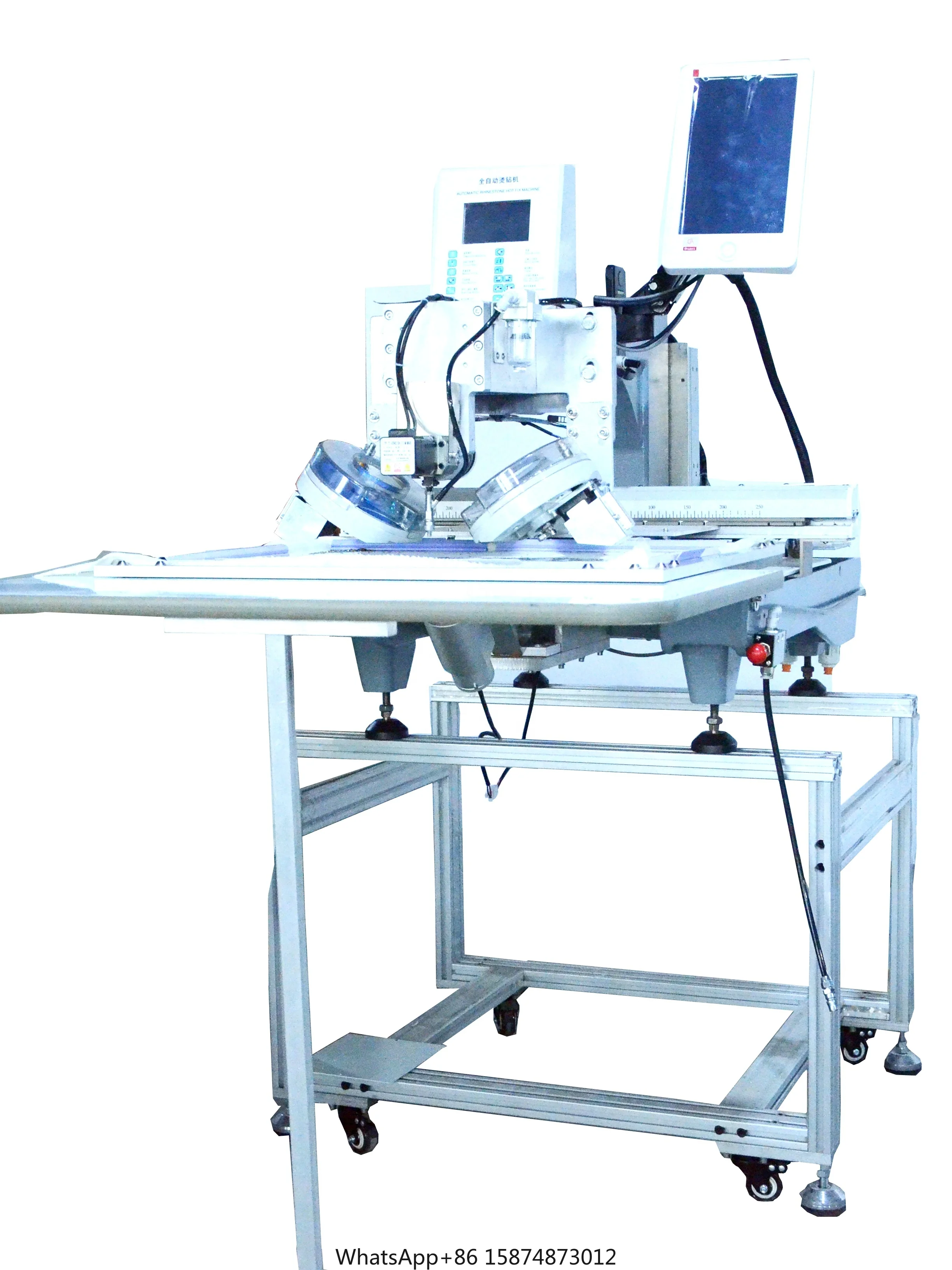 Automatische Strass Machine Ultrasone Hot Fix Strass Instelling Machine Overdracht Strass Motief Overdracht