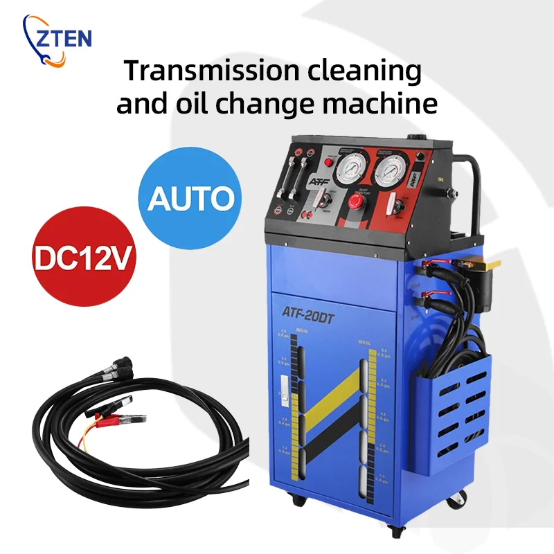 DC12V New Transmission Cleaning And Oil Change Machine Auto Automatic 220V Transmission Fluid Oil Flush Cleaning Machine