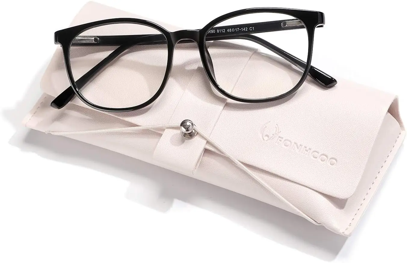 

TR90 Round Blue Light Glasses Unisex Anti UV Eyewear