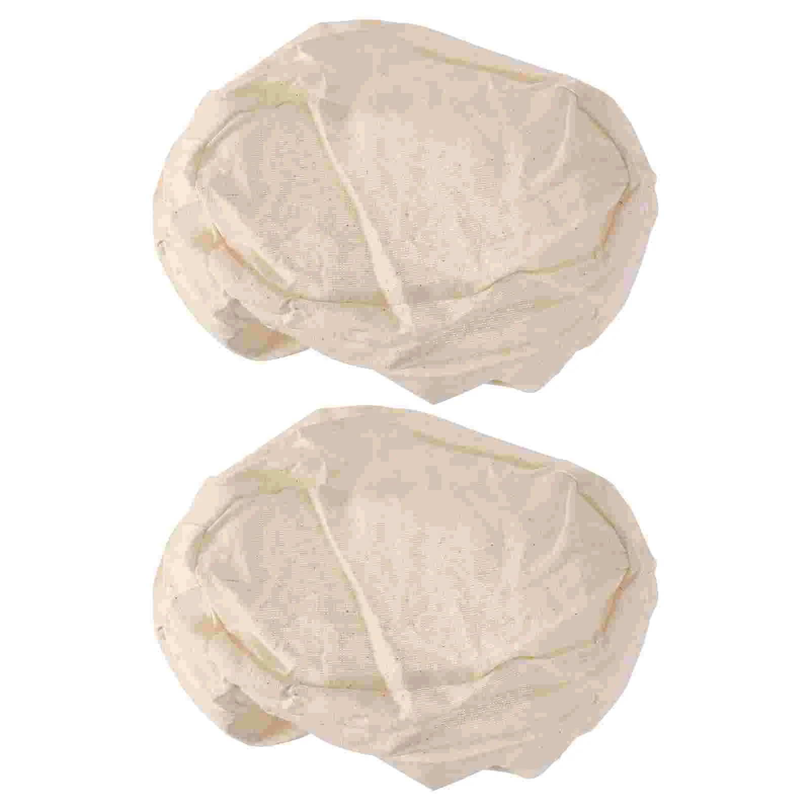 

2 PCS Kitchen Utensil Pastry Making Tools Baking Supplies Bread Basket Cloth Cover Dough Liner