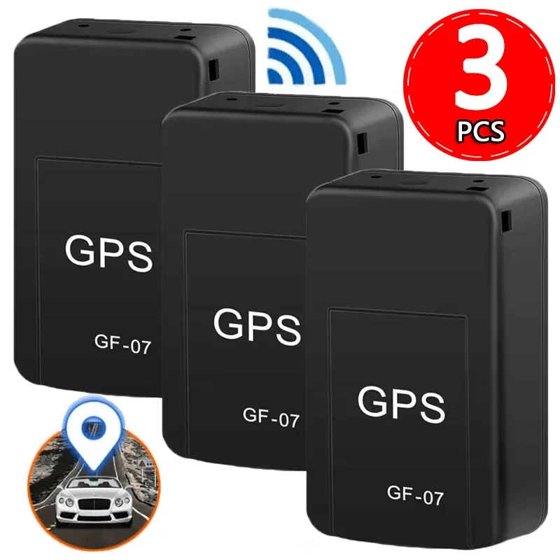 GF-07 Localizzatore GPS per auto Monitoraggio in tempo reale Veicolo Antifurto Animali domestici Bambini Mini localizzatore anti-smarrimento Posizionatore di messaggi SIM