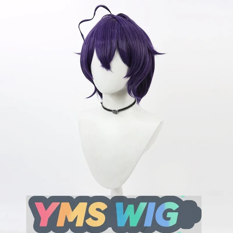 【YMS WIG】Longing To Become A Magical Girl Hinata Kanzaki Cosplay Perücke Hinata Yu Tian Na Deep Purple