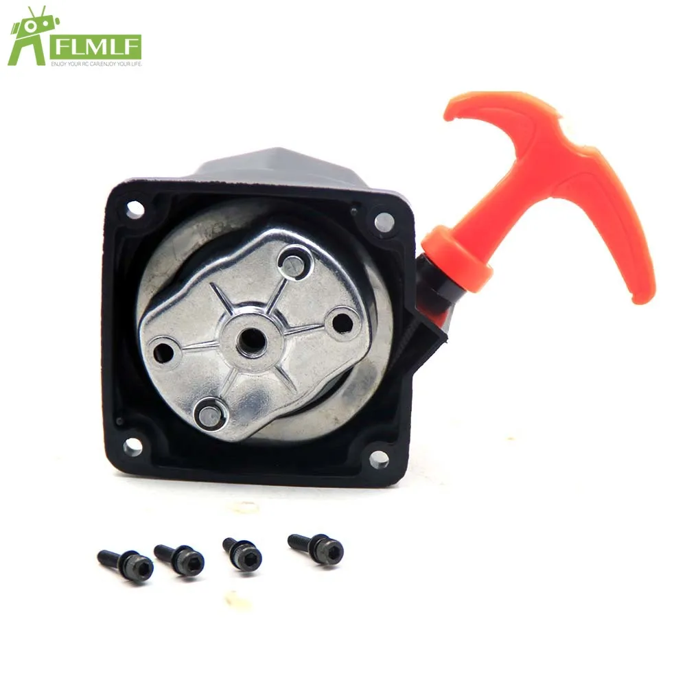 เครื่องยนต์ 45cc Super Easy To Start Pull Starter สําหรับ 1/5 HPI ROFUN BAHA ROVAN KM BAJA Losi 5ive T FG GoPed RedCat Rc รถอะไหล่ของเล่น