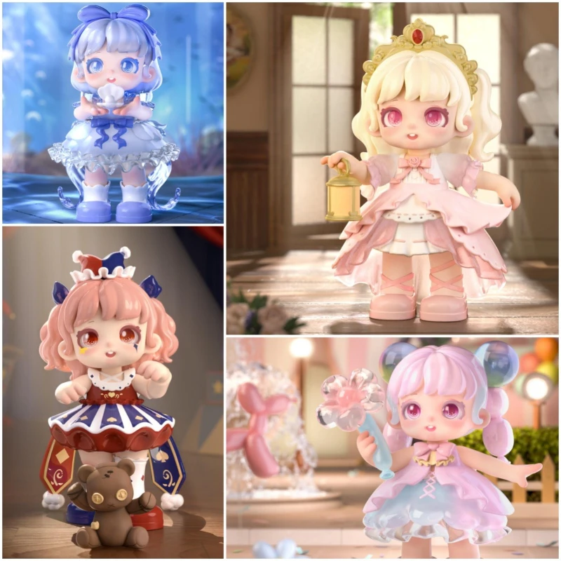 

Miana Meet in Wonderland Series Blind Box Kawaii Anime Action Figure Surprise Boxes Cute Desktop Pendant Mystery Gift For Girls