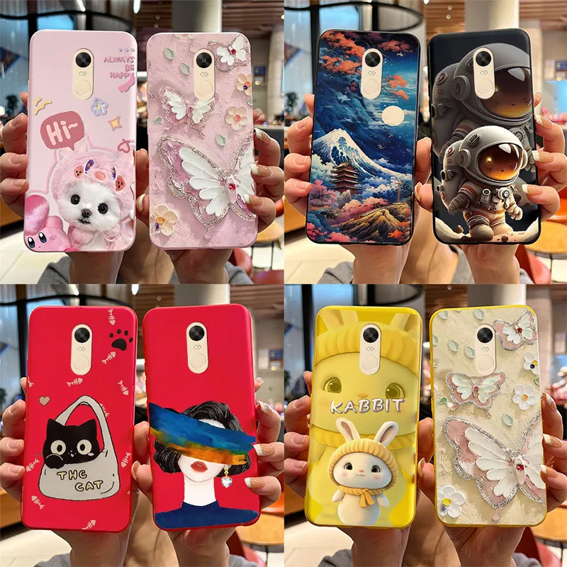 Capa para xiaomi redmi note 3 4 4x silicone popular borboleta astronauta tpu capa coque para redmi note 3 pro note4 4 x fundas capa