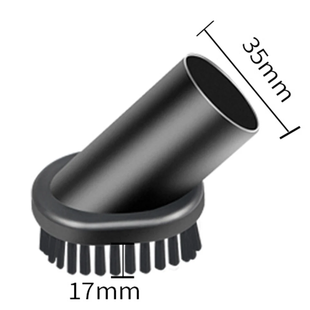 Suction Brush Vacuum Cleaner Brush Furniture Nozzle Universal 35mm Round Nozzle Vacuum Cleaner Accessories