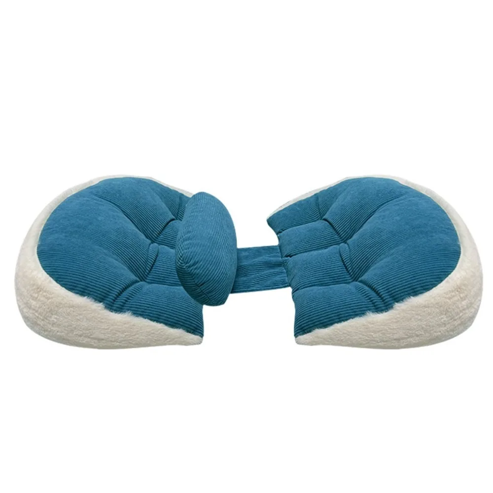 임신 바디필로우 - 등과 배를 위한 조절 가능한 U자형 임산부 지지대