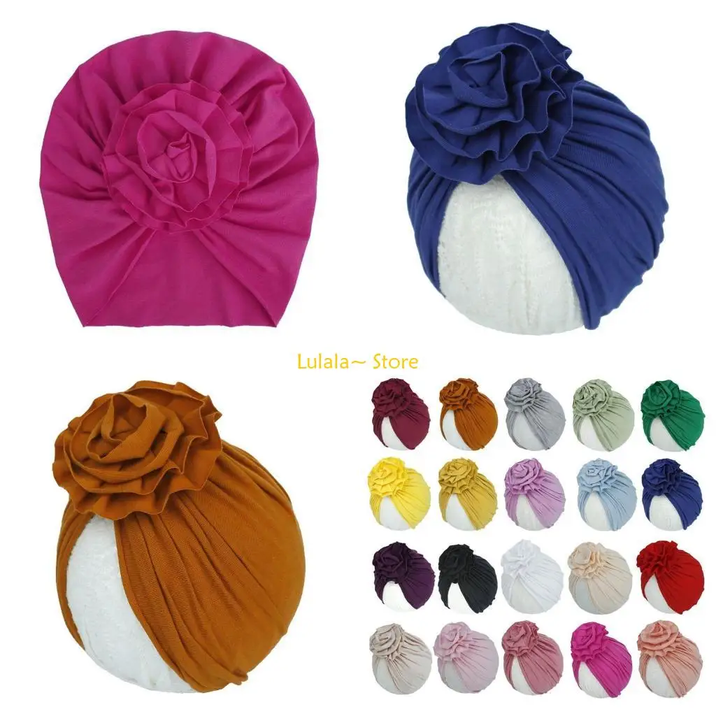 

Y4QA Baby Photography Cap Autumn Newborn Children Bonnet Hat Infant Caps Multi Color