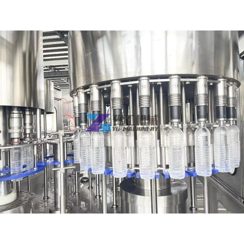 Complete Water Bottle Production Line / Water Filling Machine / Mineral Water Plant Project