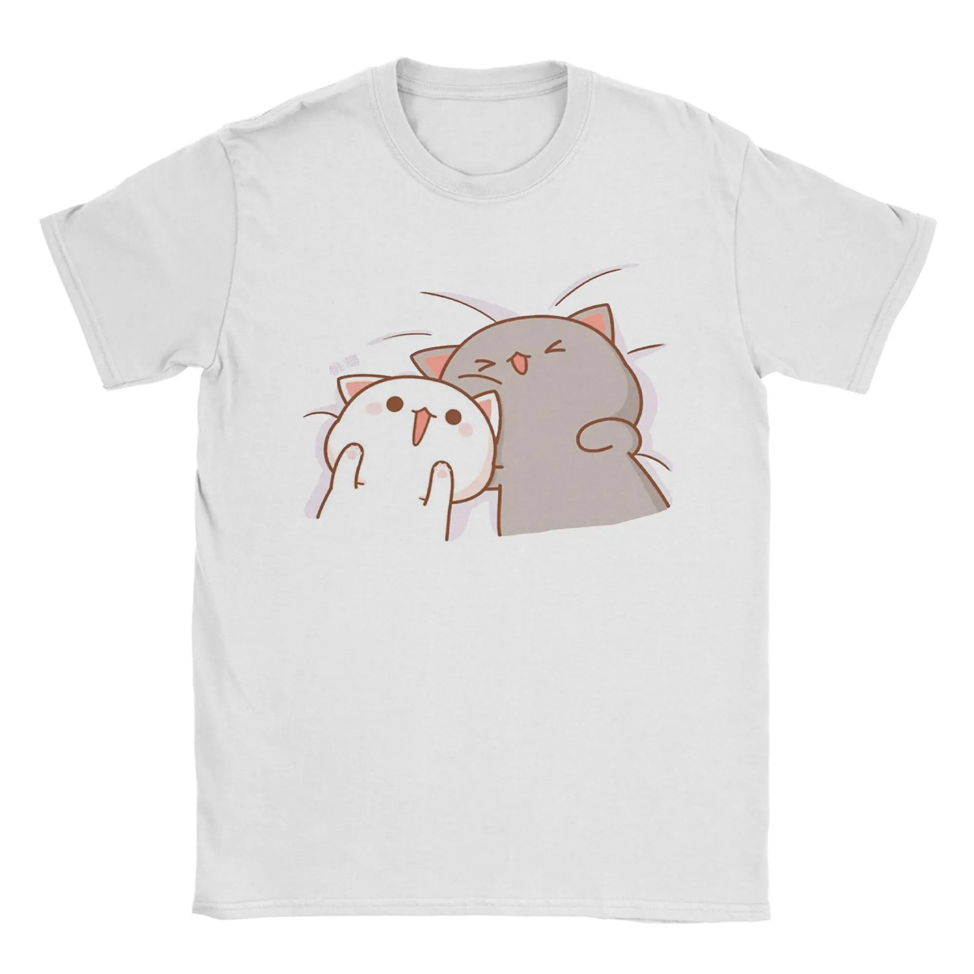 

Футболка с принтом Bubu and Dudu, мужская хлопковая летняя футболка с короткими рукавами и круглым вырезом