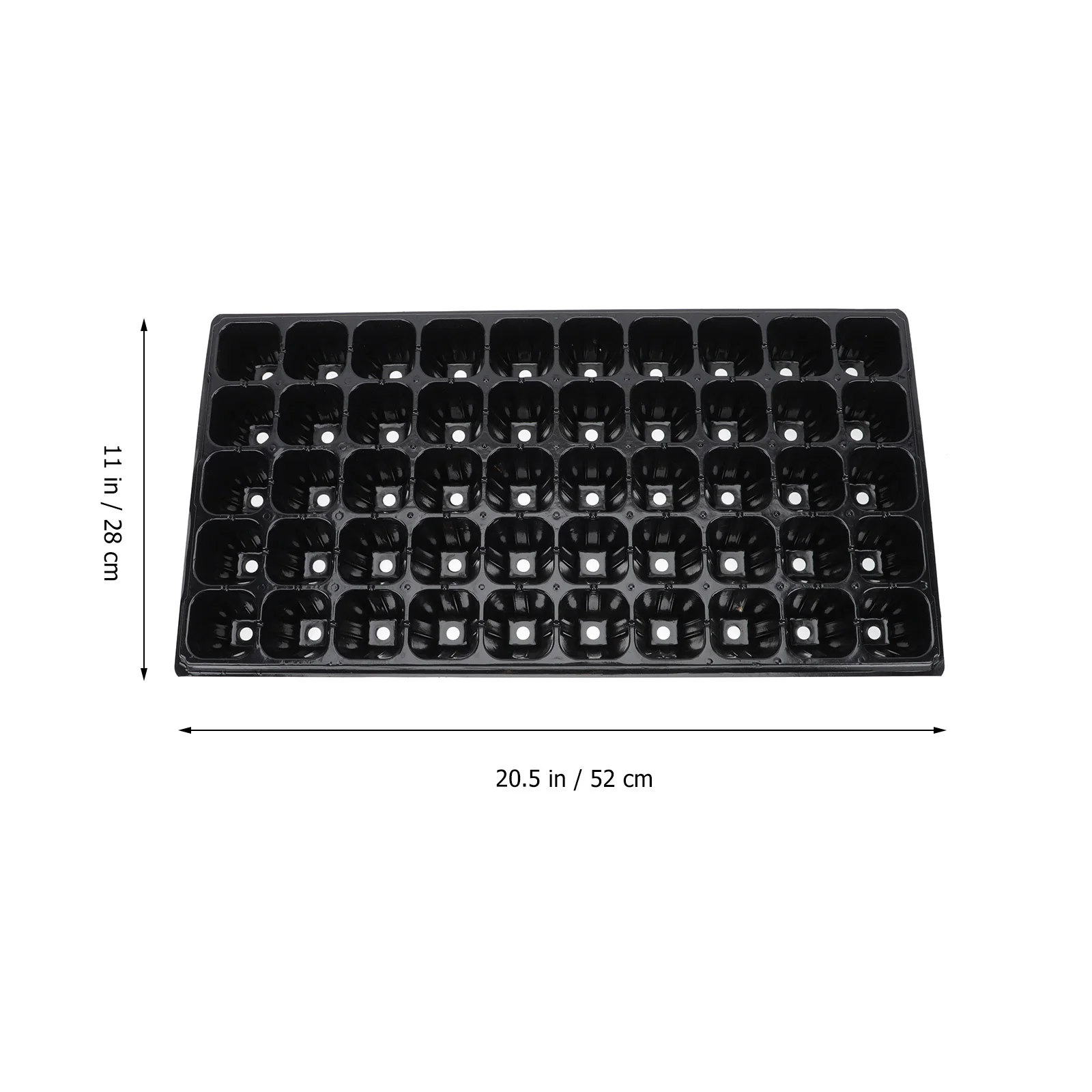 

10Pcs Plant Germination Plates Thickened Sprouting Trays High Budding Rate Nursery Trays for Seedling Growing Garden Planting
