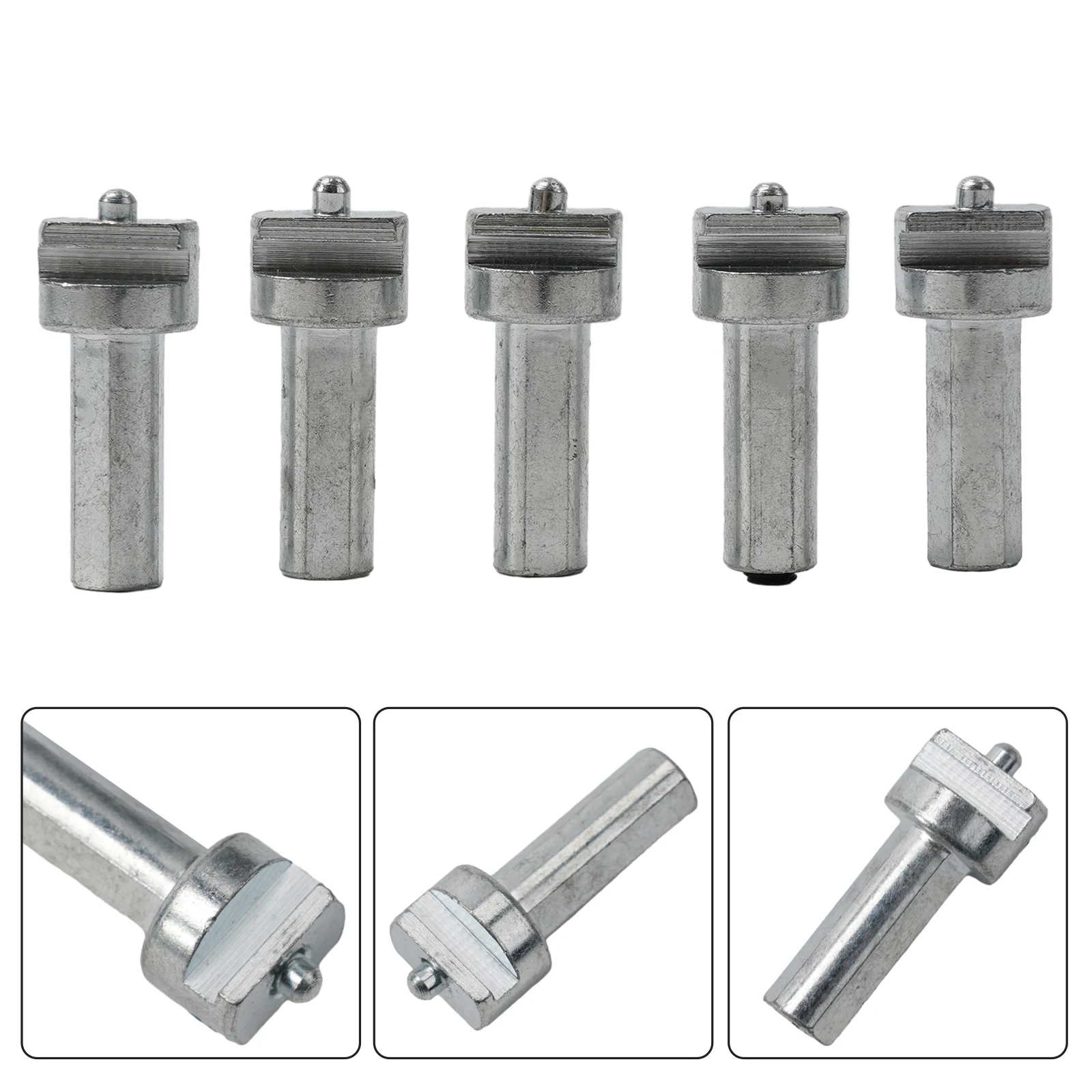 

5pcs 16mm Electric Drill Dredge Spring Connector Cleaner Joint Sewer Spring Pipe Cleaning Connector Tools Accessories