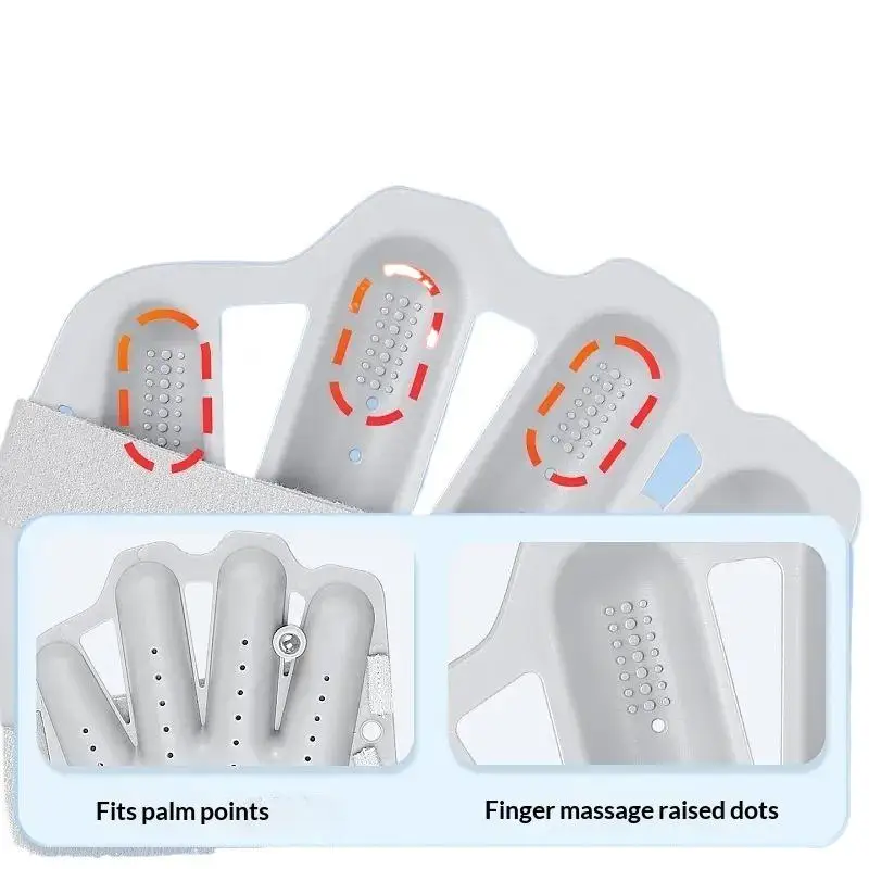 Geruchsfreie, verstellbare Handschiene, Fingerbandage, Handschuh mit Sicherheitsgurt für Sport, Gelenkschmerzen, Verletzungsrehabilitation – Detail 5