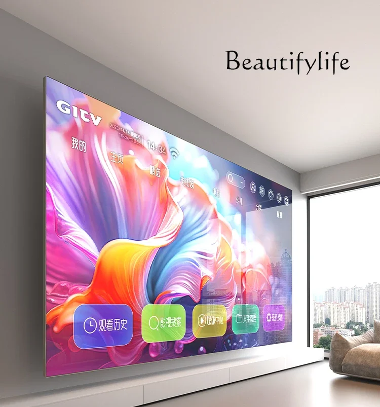 

Frameless 100 inch TV high definition LCD full screen