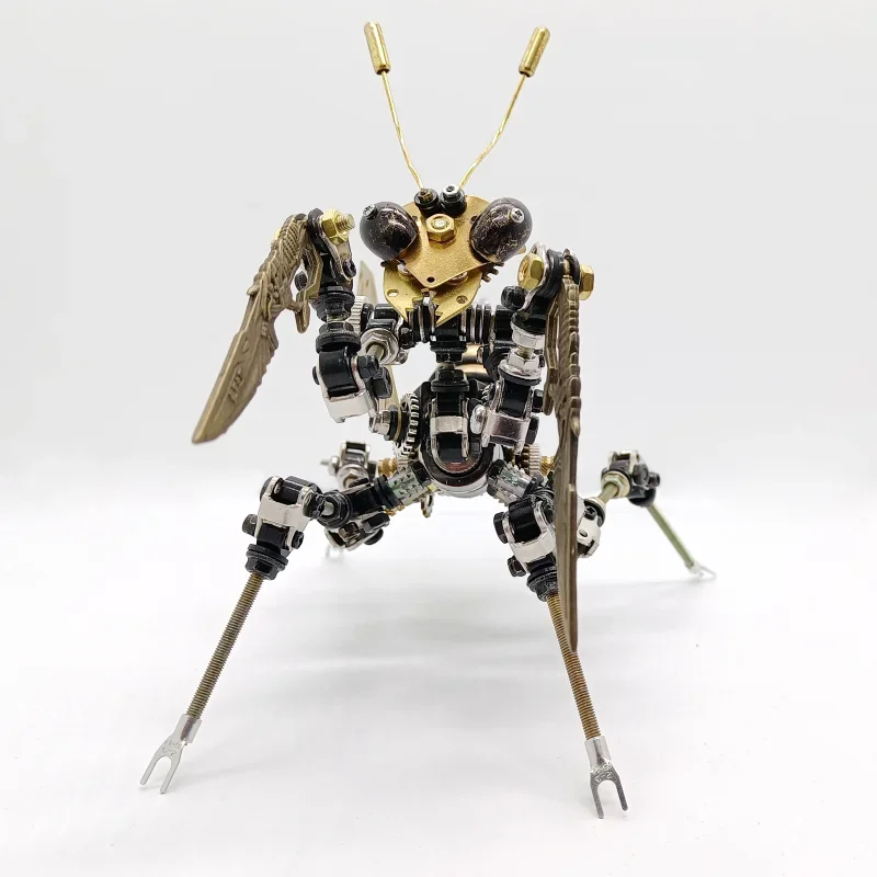 DIY Mechanical Mantis Metal Insect 3D Puzzle Model Assembly Kit Animal Puzzle Toy Children Adult Gift Model Kit Ornament