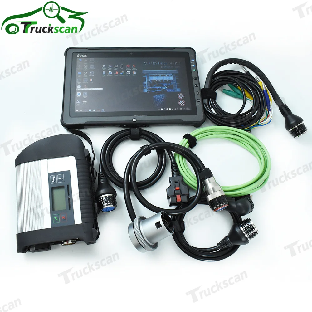 2024 Full Chip MB Star C4 SD Connect Software v2023 .12 WIFI MB Star C4 Diagnosis Tools system For Car Truck and F110 Tablet