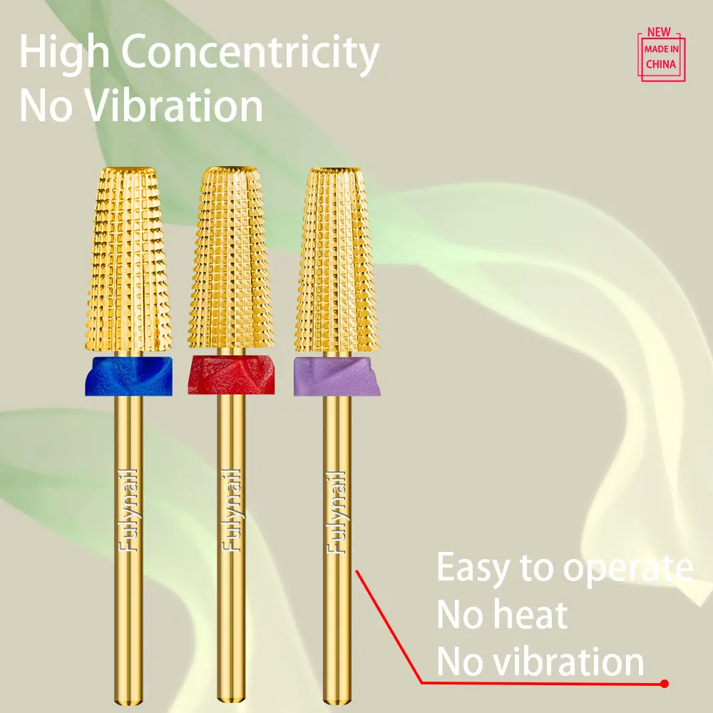 1 Stuks 5 In 1 Hardmetalen Nail Boren Frees Voor Efficiënte Nagel Gel Verwijderen Gel Manicuring Elektrische nagel Boor
