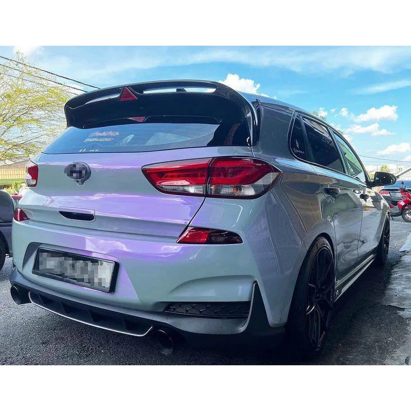 

For Hyundai I30 Carbon Fiber Modification Original Rear Wing Top Wing Replacement Spoiler Fixed Air Wing