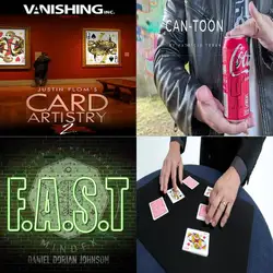 Can-Toon by Patricio Teran,Card Artistry 2 by Justin Flom,Daryl For Your Entertainment Pleasure,FAST by Daniel Dorian Johnson