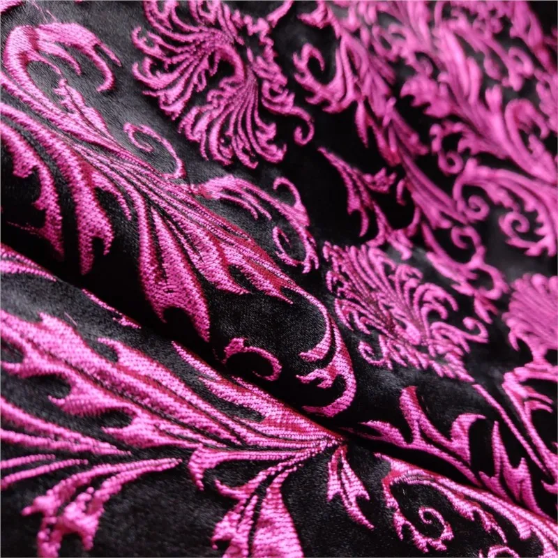 This is a classic jacquard fabric with concave-convex three-dimensional embossed pattern and light elegant drape 4