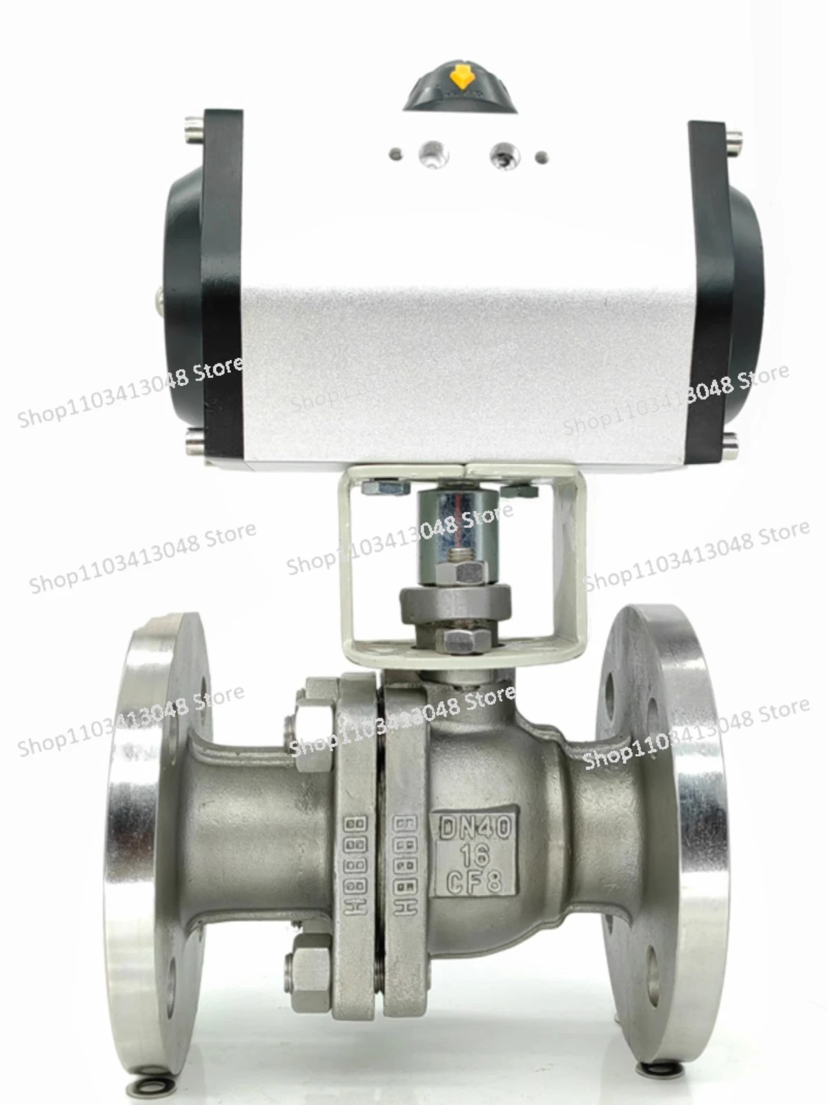 

Q641F-16C/P pneumatic stainless high temperature steam flange ball valve pneumatic shut-off valve DN15-DN300
