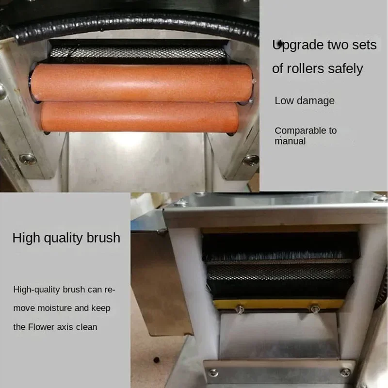 2025 Edamame Pea Sheller  Fresh Edamame Rice Peeling Machine Soybean Green Peas Peeling and Shelling Edamame Machine
