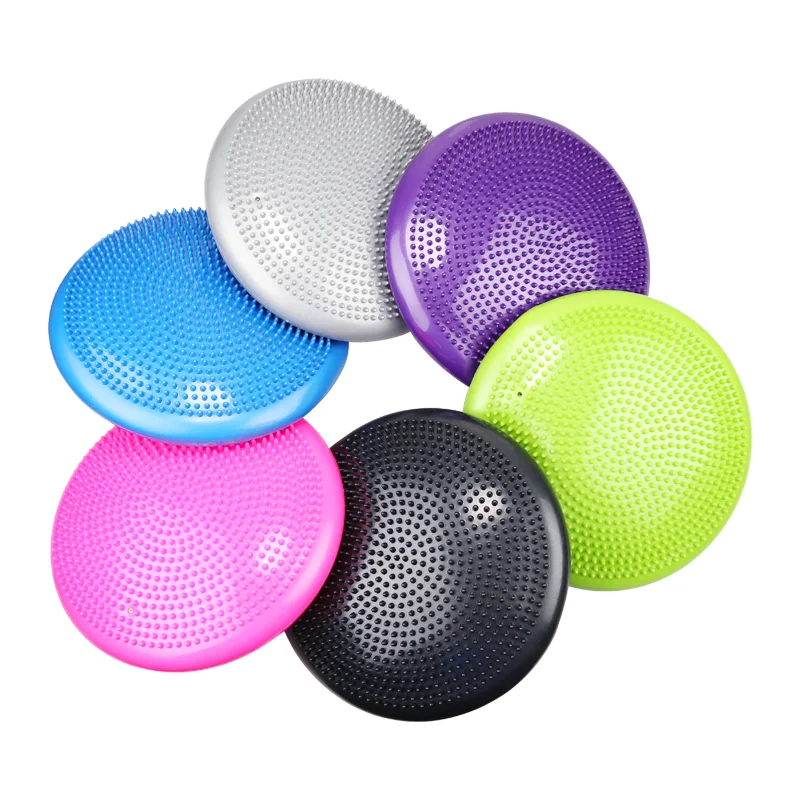 

Fitness Inflatable Stability Wobble Air Cushion Pad Knee Yoga disc balance board