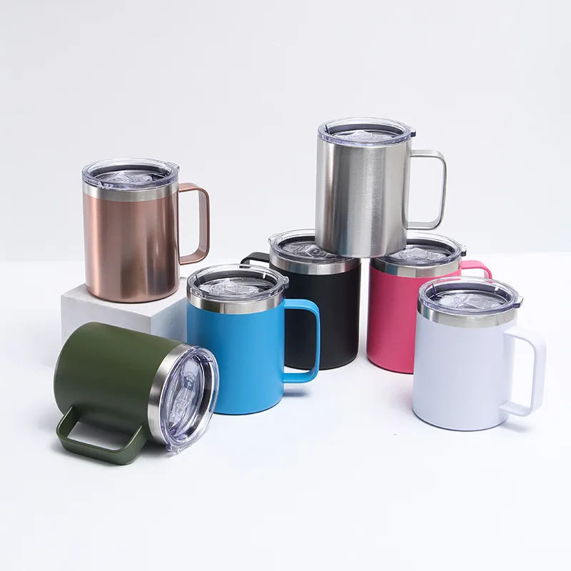 Handle  Stainless Steel Insulated Cup Coffee Tea Thermos Mug Thermal Water Thermocup Travel Drink Bottle Tumbler