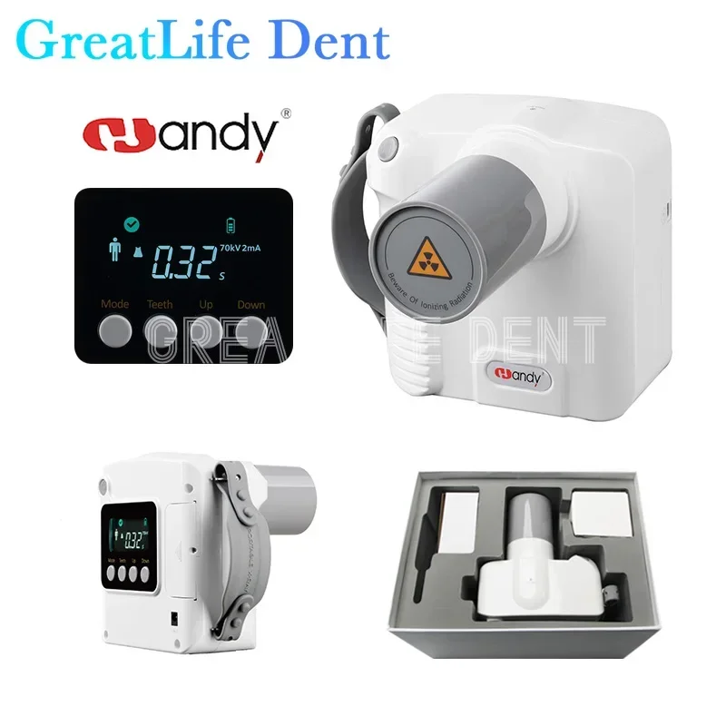 Greatlife Digital X Ray Machine With Sensor Ship From Mexico Dental X-ray Unit Portable XR Camera Rvg ImageSystem For Dentist