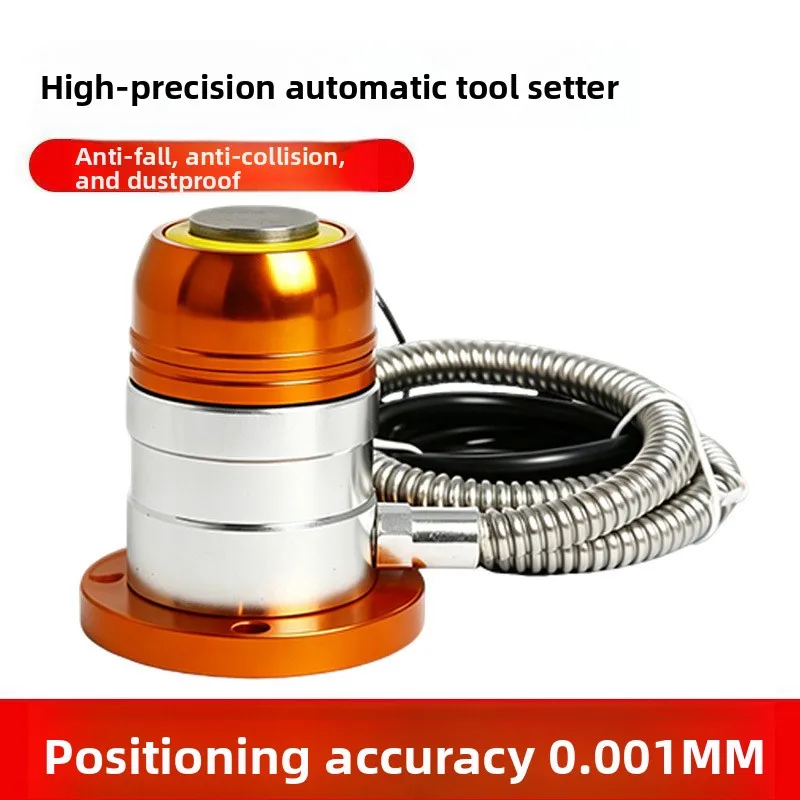 CNC Automatic Tool Setter, Waterproof Oilproof Z Axis Tool Setting Block for Engraving & Cutting Machine Woodworking Machinery