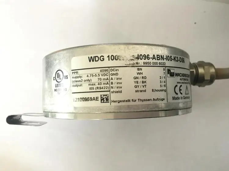 Elevator Accessories/Thy-ssen Encoder/New WDG 100H-38-4096-ABN-105-K3-D56