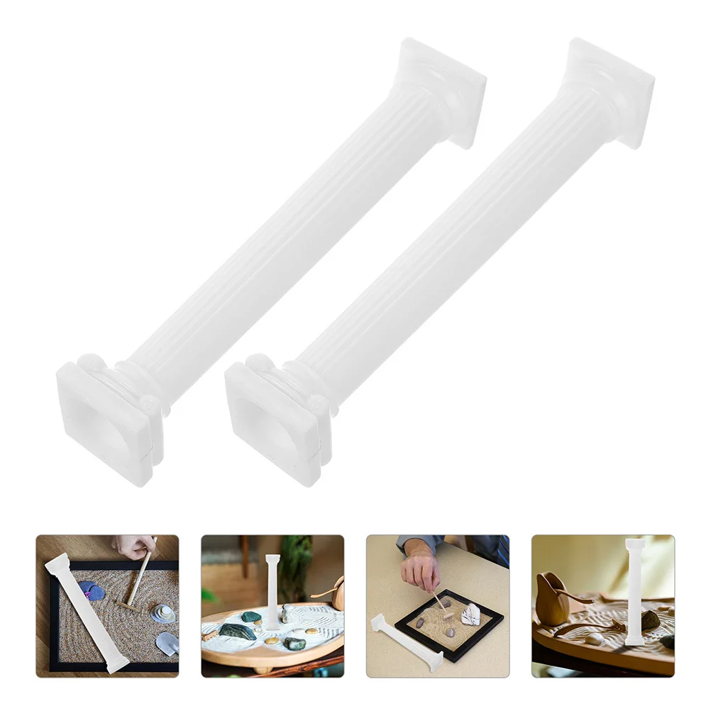 

4Pcs Roman Pillar Plastic Cake Separators Tier Support Rods Multi Layer Cake Stand Wedding Birthday Decoration