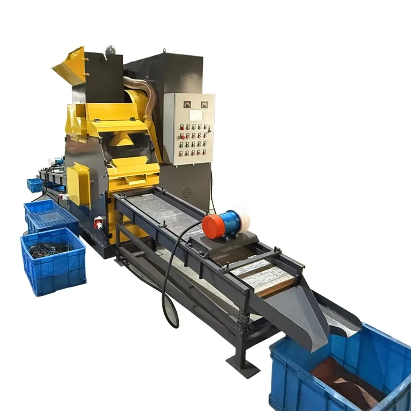 Customized Scrap Metal Recycling Line 100-150kg/h Granulator Electrical Scrap Metal Separation Auto Car Aluminium Recycling