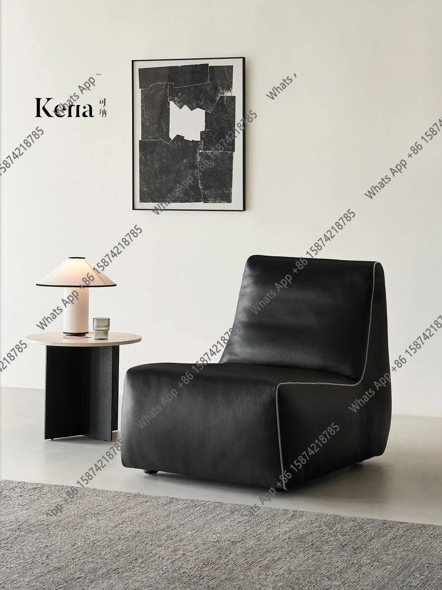 chair sofa full leather lazy sofa with pedals sleepable reclining single chair living room bedroom
