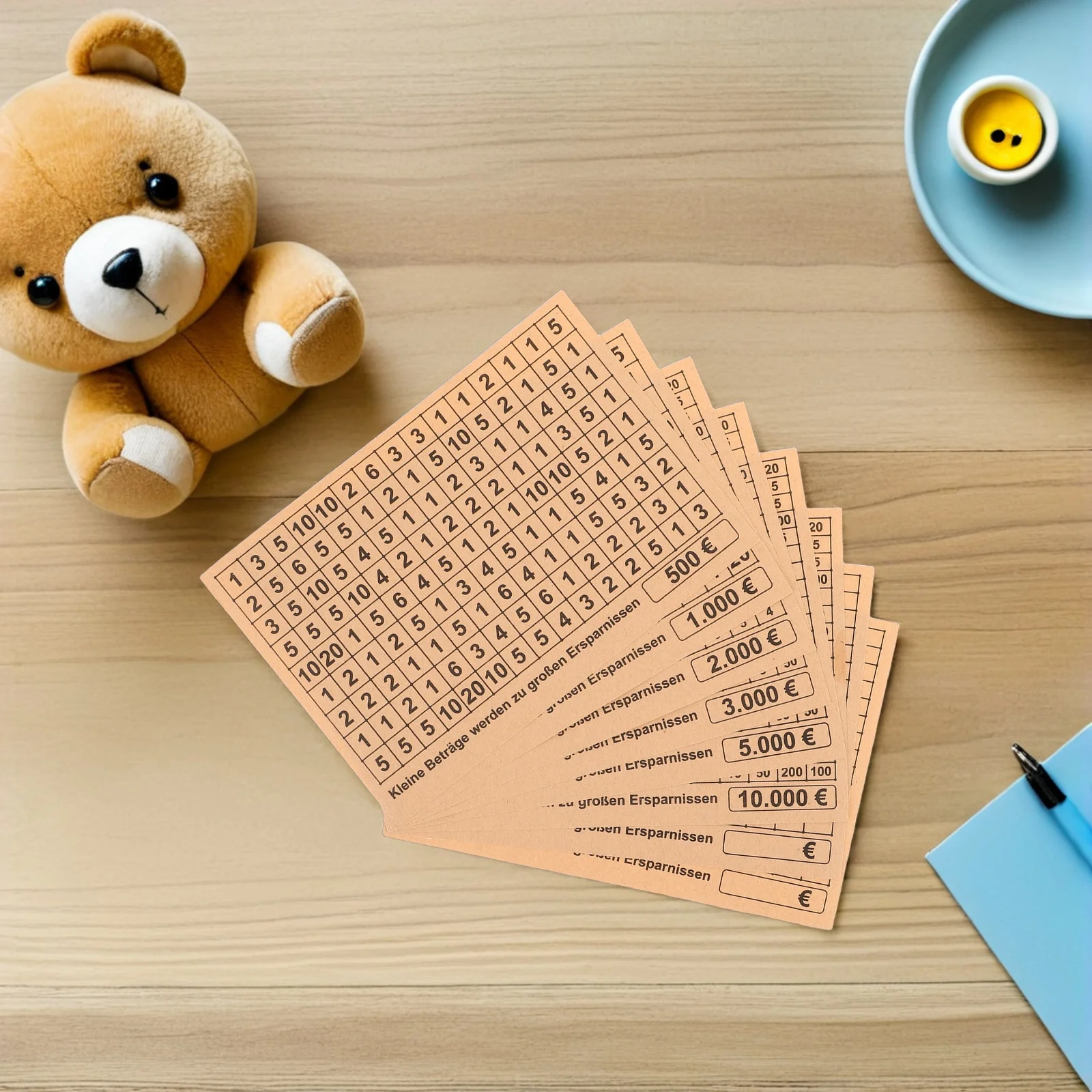 مجموعتان من ملصقات بنك الخنزير التي تصنعها بنفسك، ملصقات إبداعية لتوفير الهدف لأنشطة ربط الأسرة #5