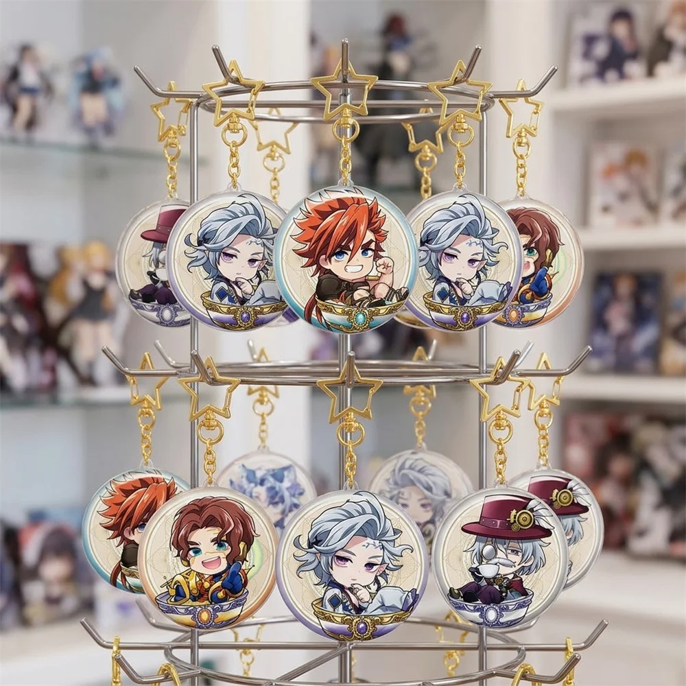 Acrylic Keychain 6CM Stand Model Ornament Accessories Goods Christmas Gifts Anime Record of Ragnarok
